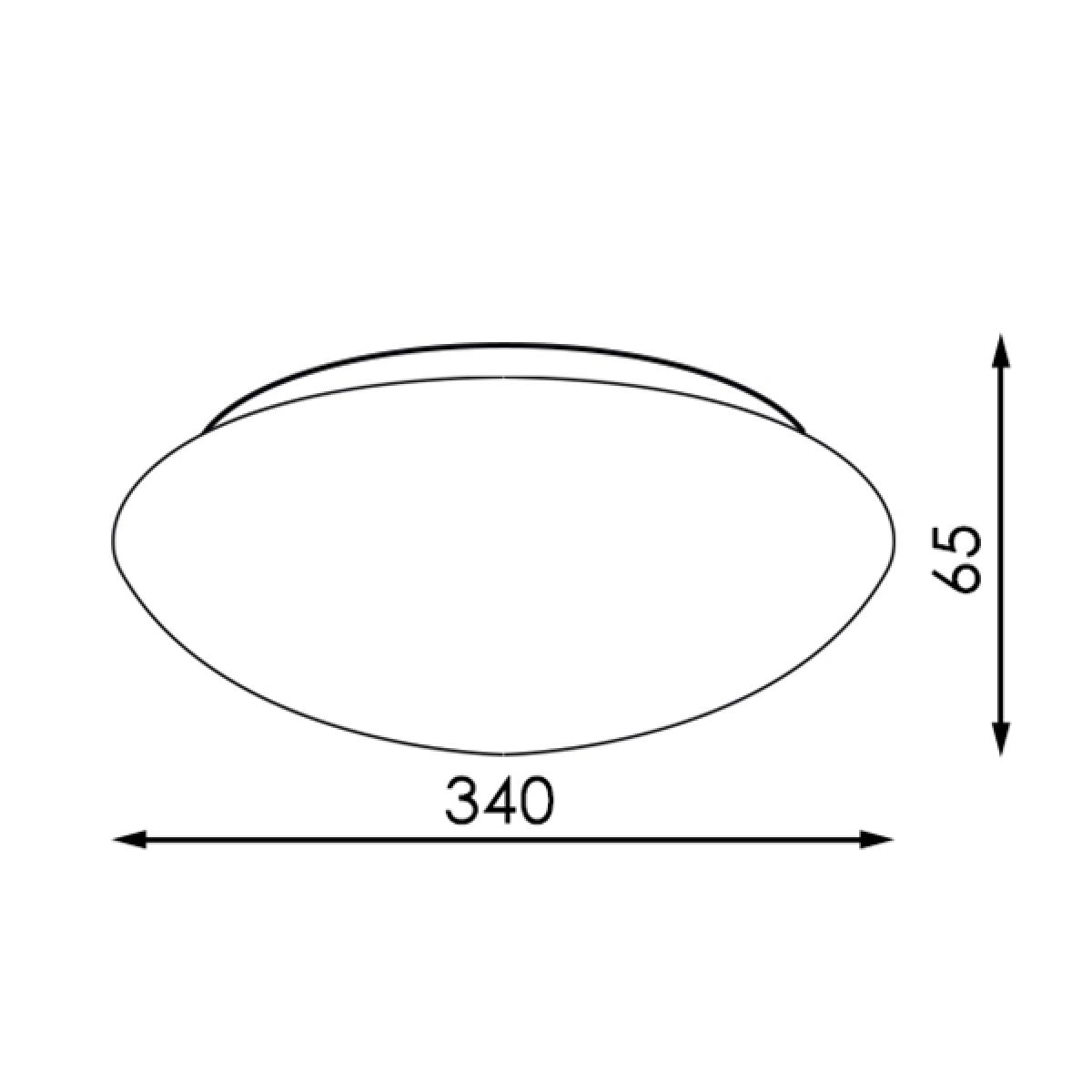 Plafon LED Circular Ice 24W