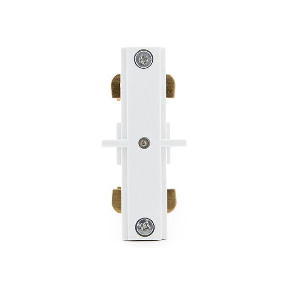 Conector en I Para Carril Bifásico  Blanco