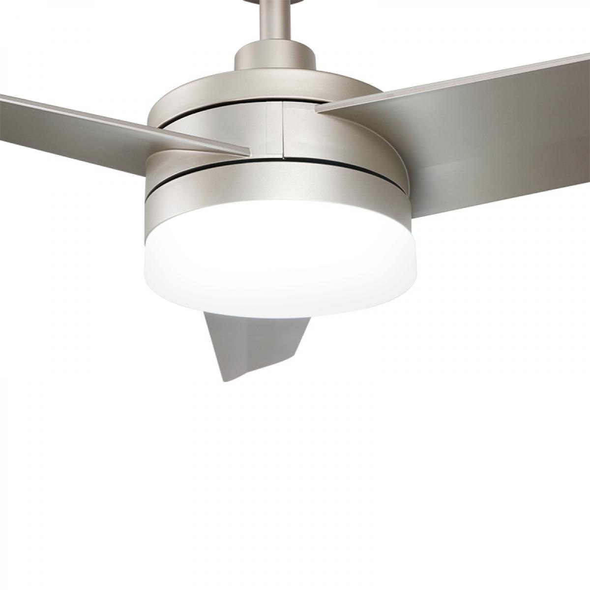 Ventilador de techo LED Grey Curve