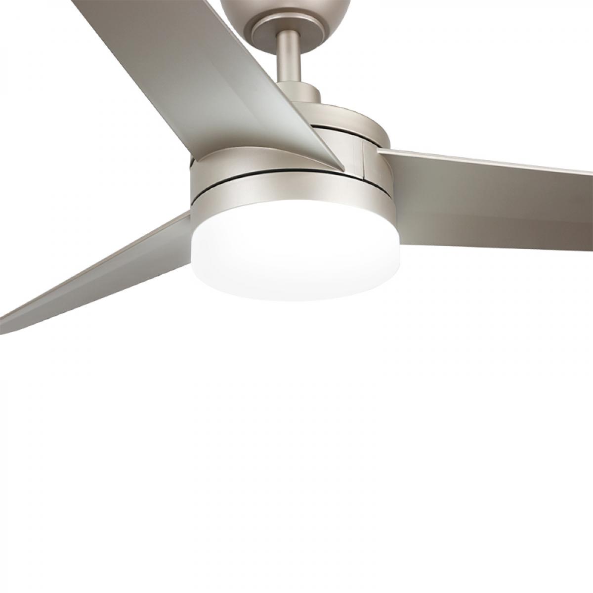 Ventilador de techo LED Grey Curve