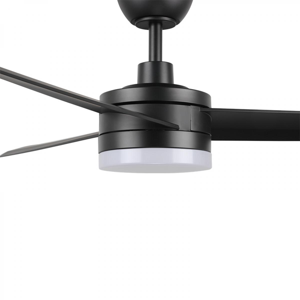 Ventilador de techo LED Black Curve