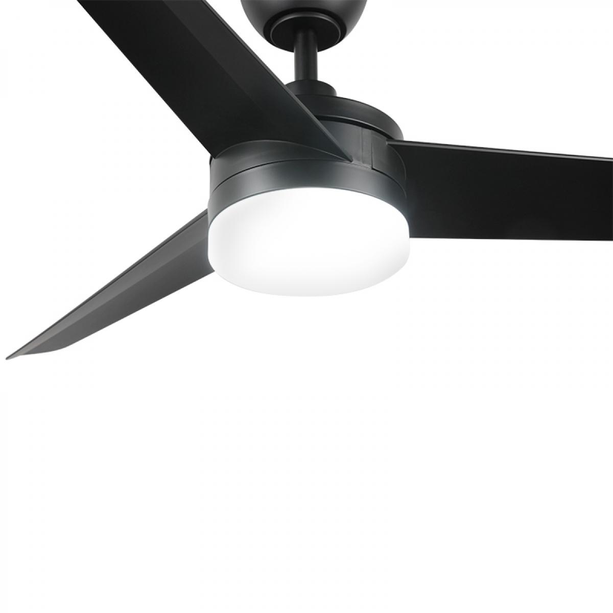 Ventilador de techo LED Black Curve