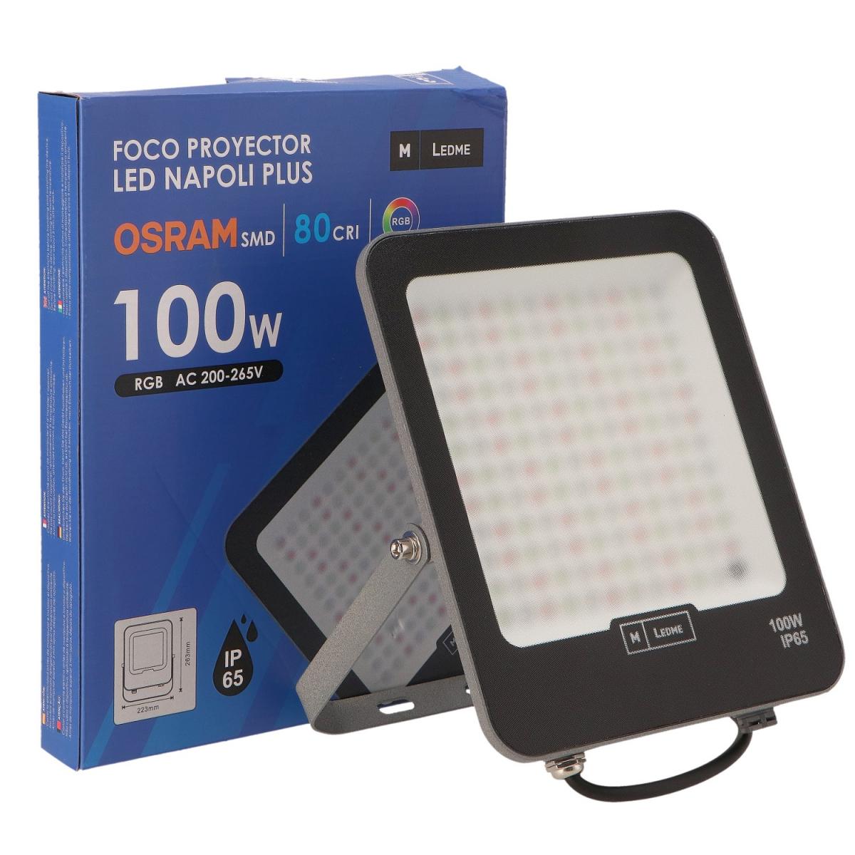 Foco Proyector Led Napoli Plus 100W RGB