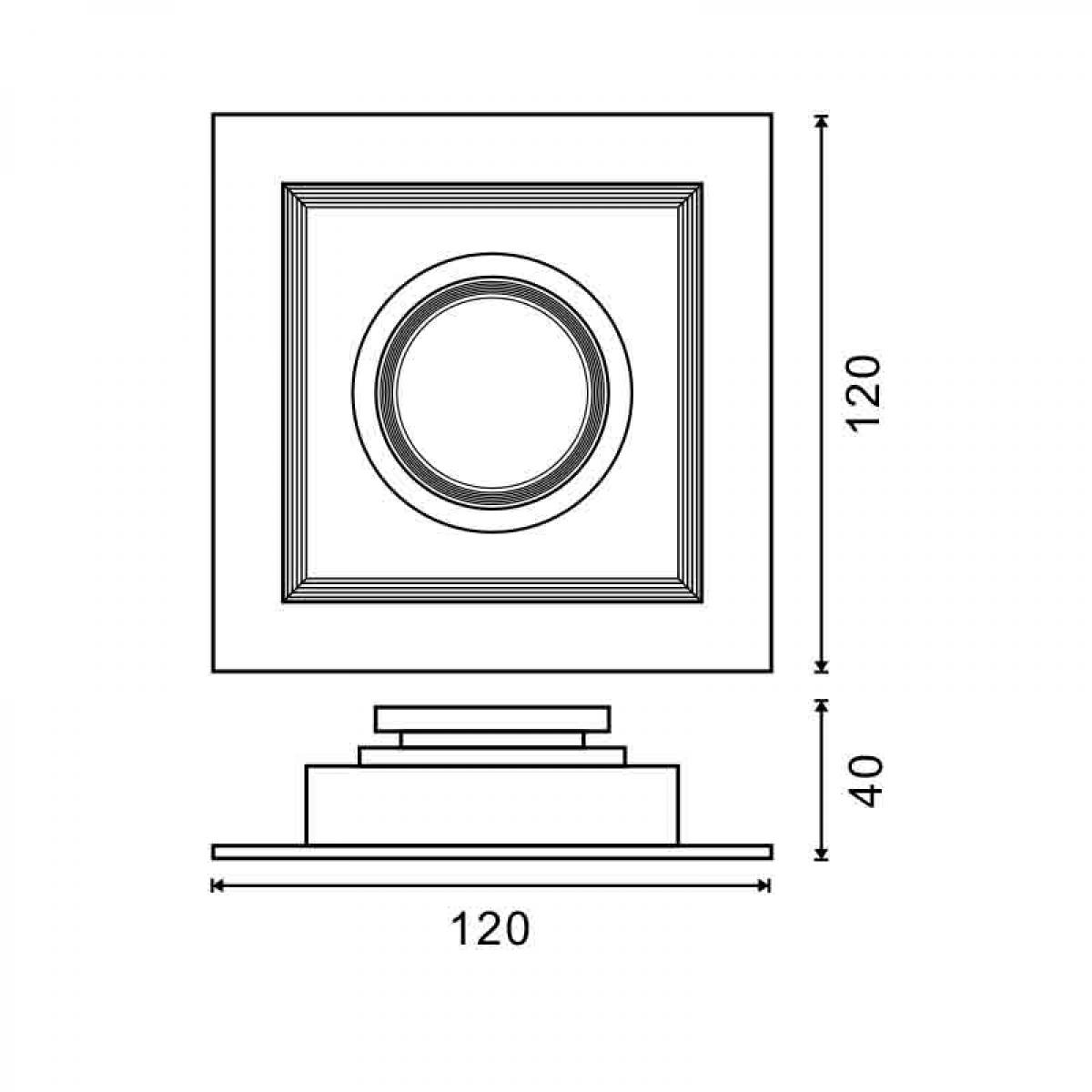 Aro Cardan Aras Para Modulo Arumled/gu10/mr16