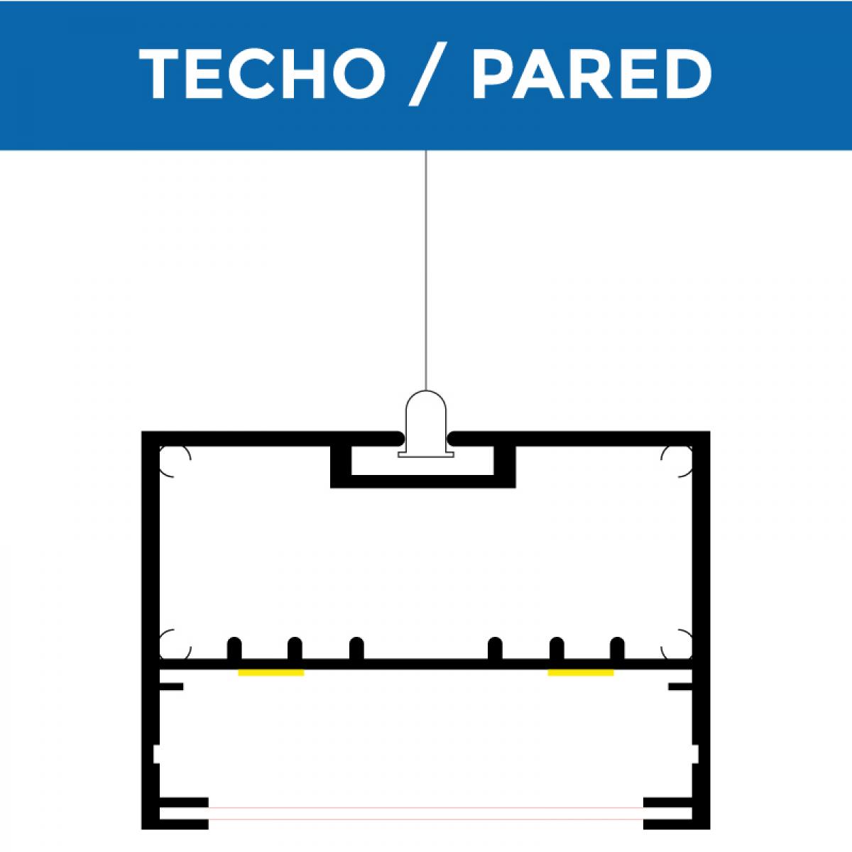 Perfil de aluminio VictSing 2 metros 12V/24V/220V - DSC
