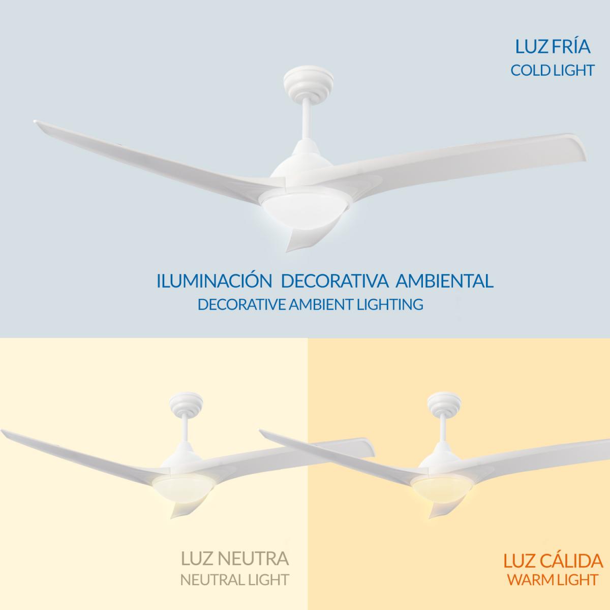 Ventilador de techo LED Ivara