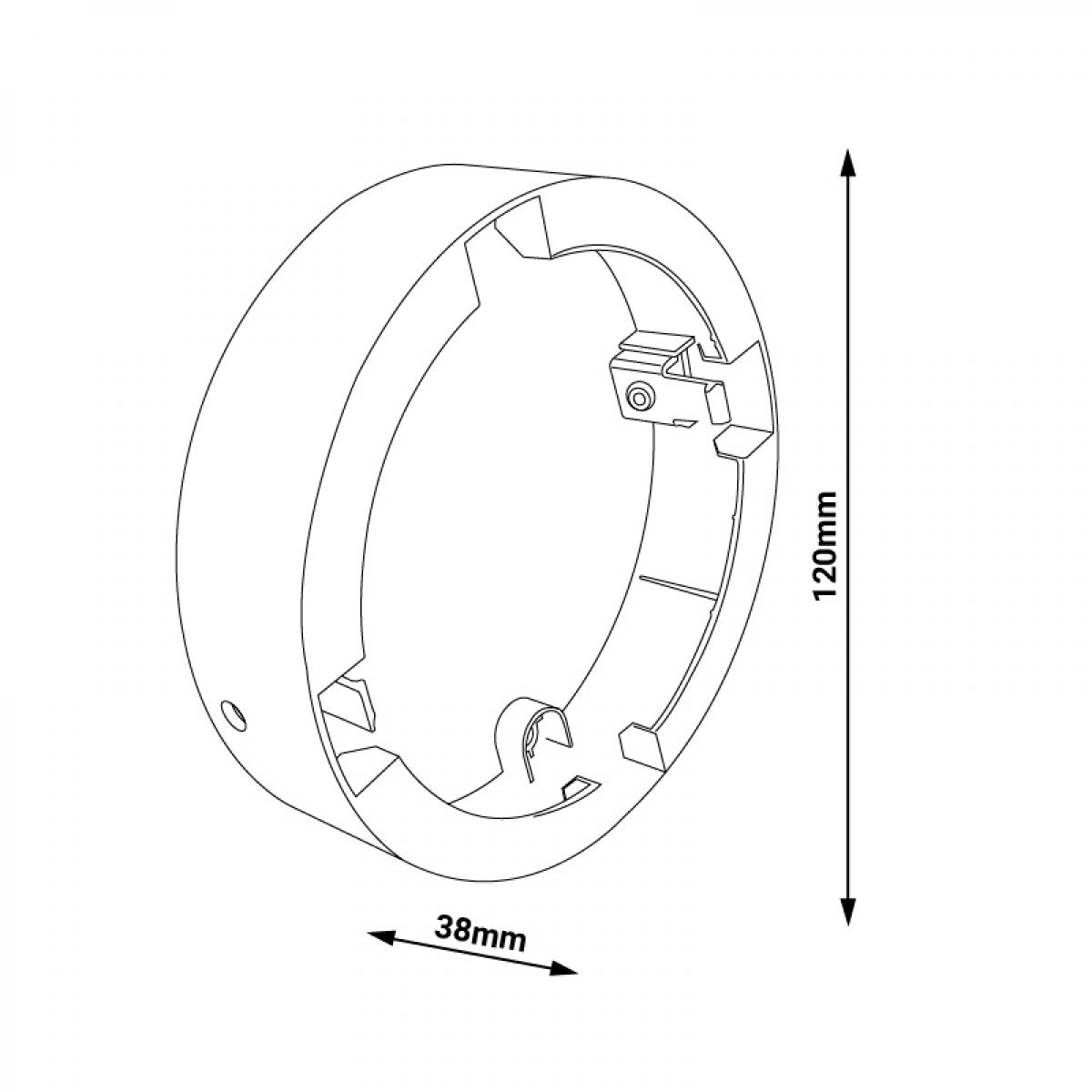 Aro de superficie para Downlight Led Advance 9W
