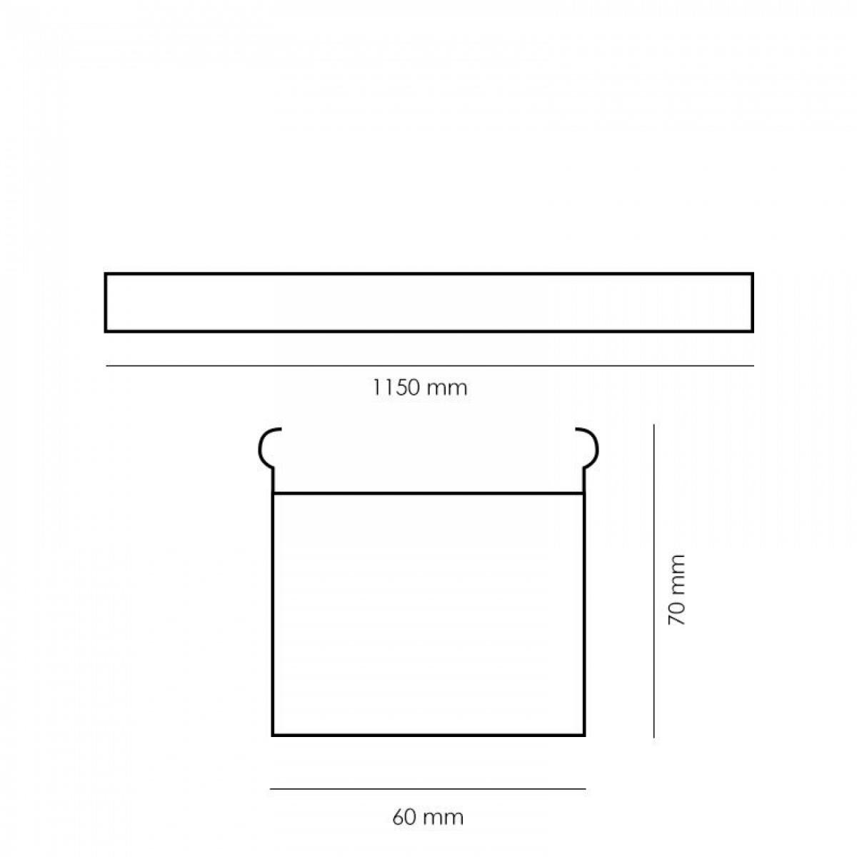 Barra lineal Black Barcelona 40W (UGR 19) CCT