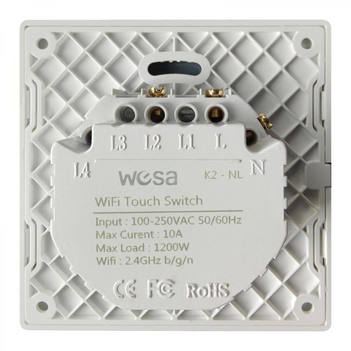 Interruptor Táctil Simple Con WIFI