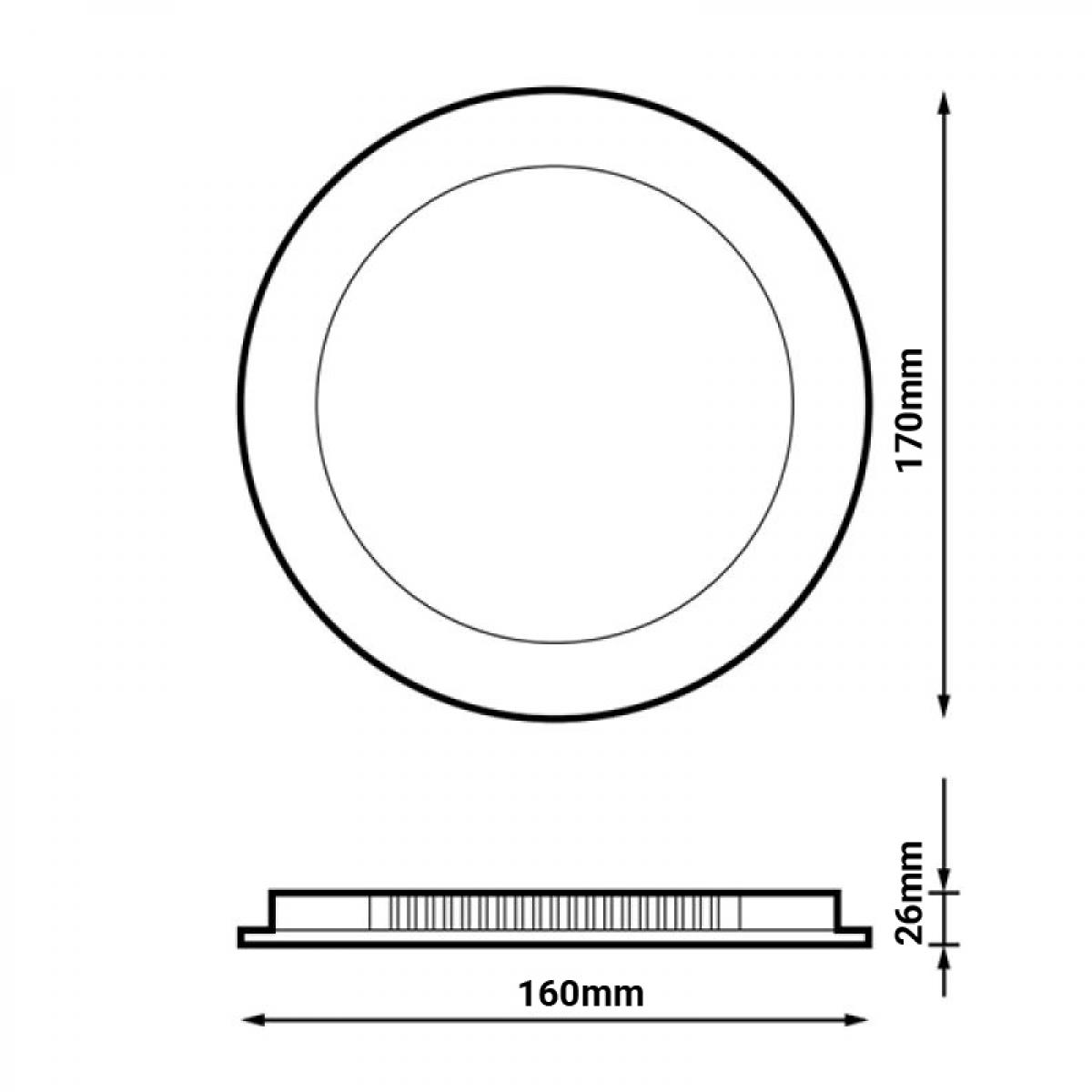 Downlight LED Circular Serie Advance 18W CCT