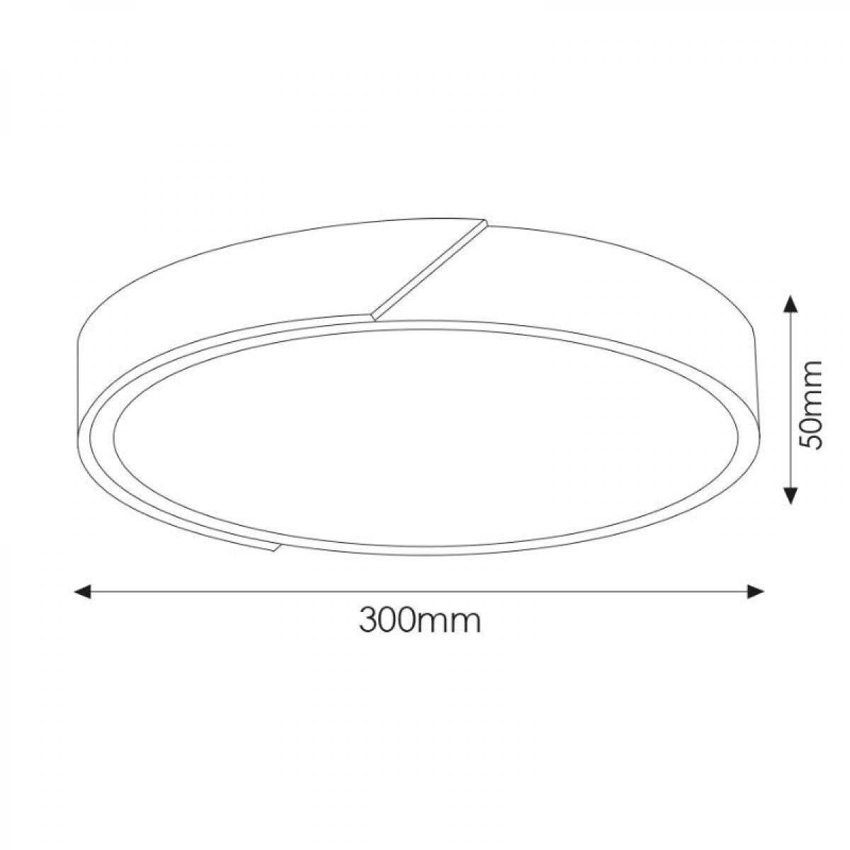 Plafón Led Circular 24W*2 CCT