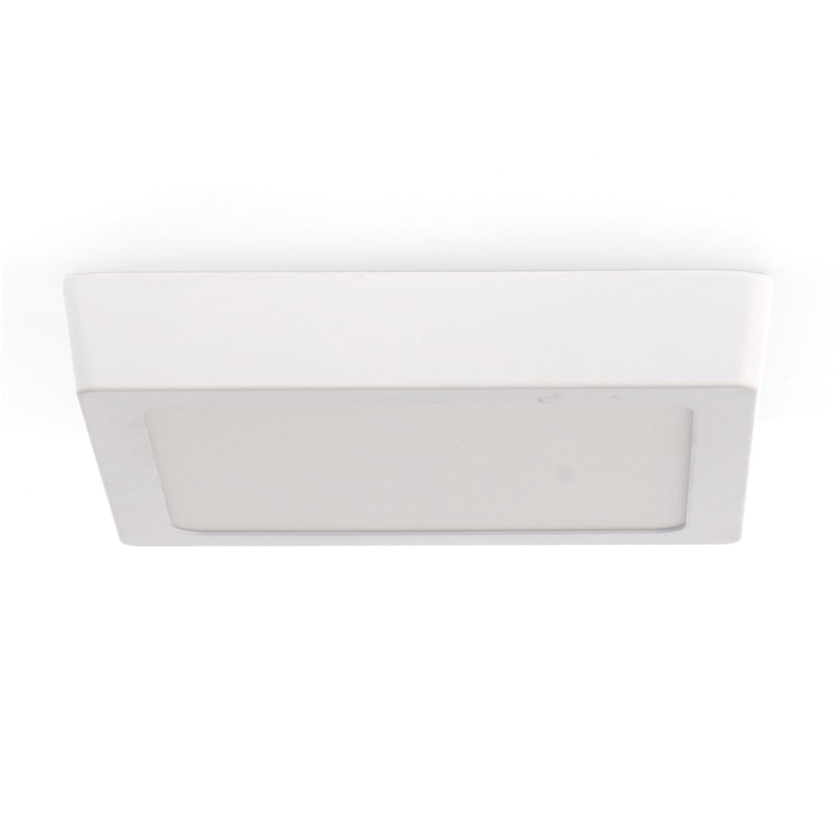 Panel de Superficie Serie Slim Cuadrado 12W