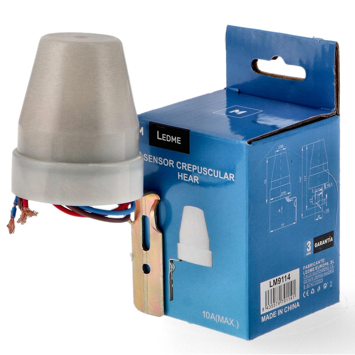 Sensor de Luz Crepuscular Hear