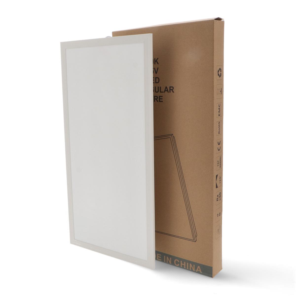 Panel LED Rectangular Serie Bure 60X30 cm 24W