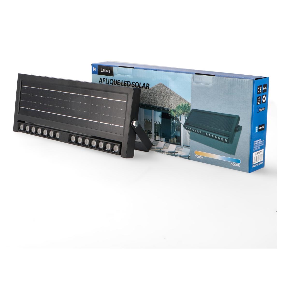 Aplique Led Solar Viena Plus