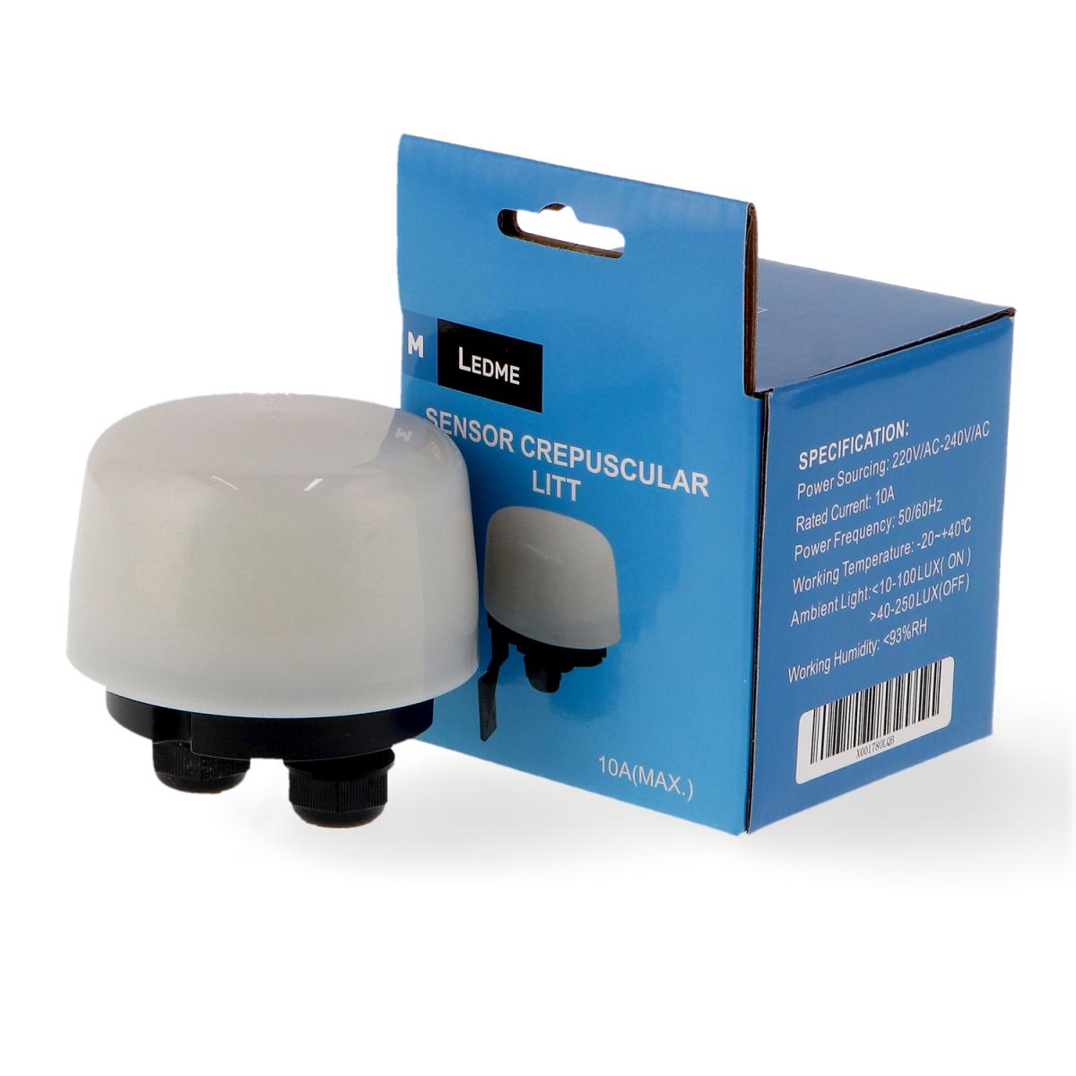 Sensor de Luz Fotoeléctrico / Crepuscular Litt