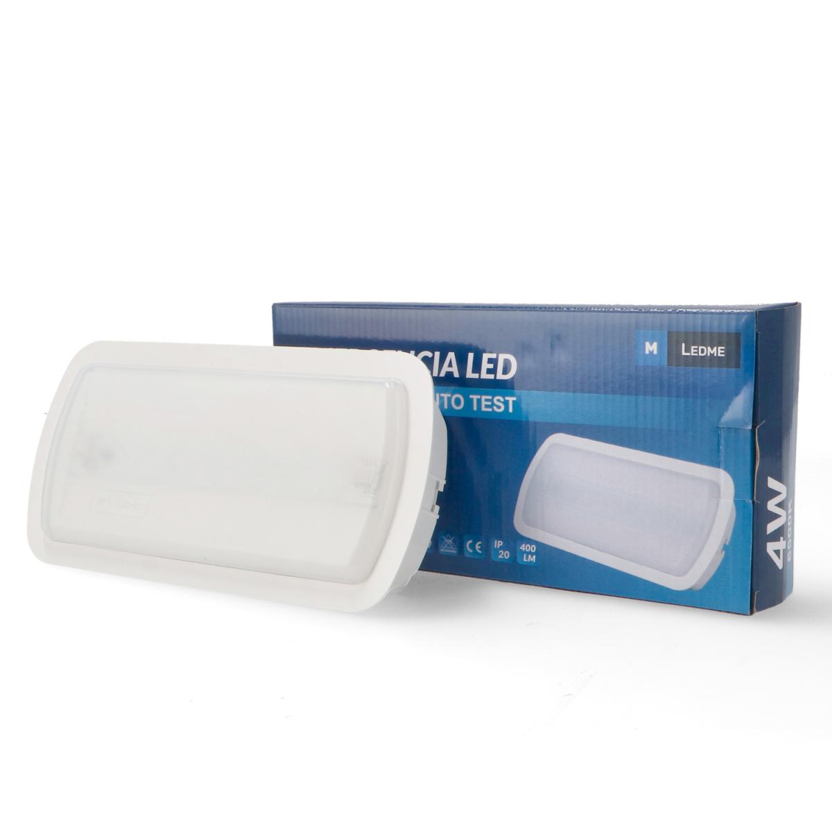 Emergencia LED 4W Zovy Autotest / Permanente / No Permanente