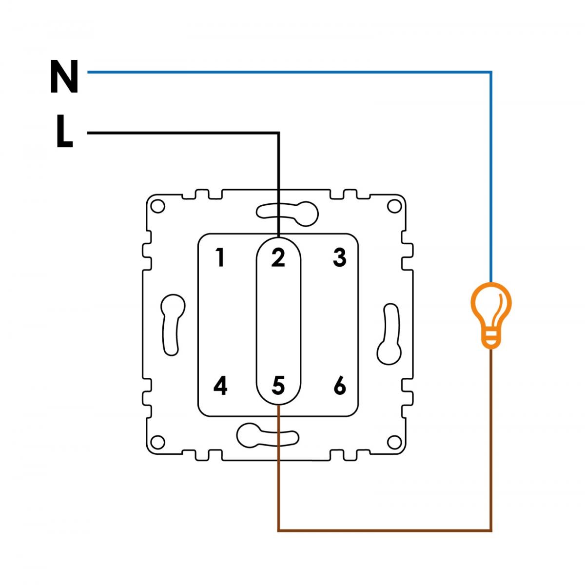 Interruptor Simple Timbre - PJ