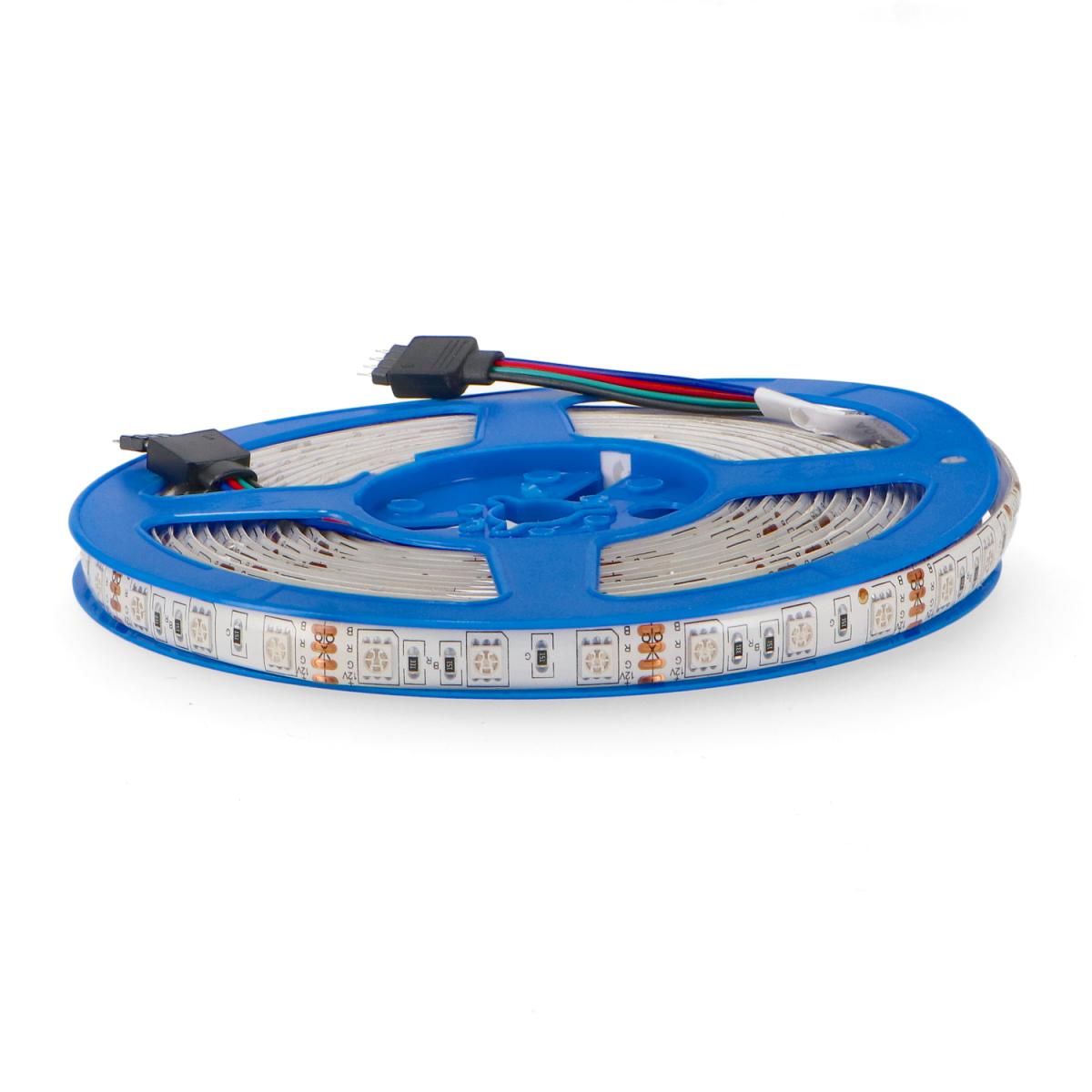 Tira LED 12V DC SMD5050 Videny IP65 RGB 14W/m - 5 Metros