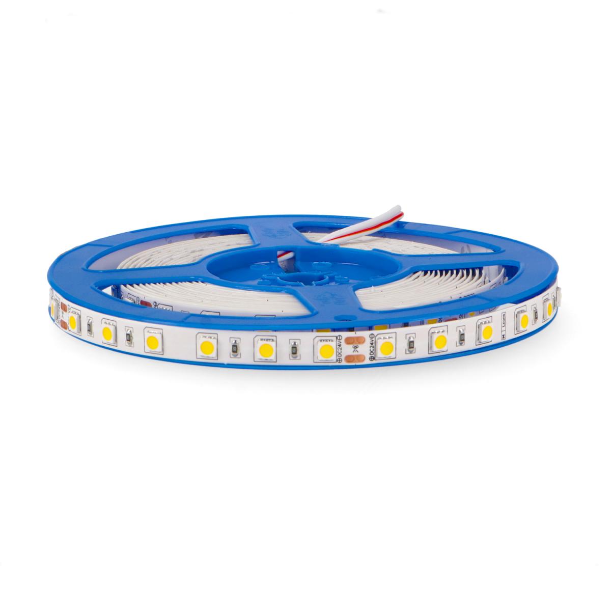 Tira LED 24V DC SMD5050 Videny IP20 14W/m - 5 Metros