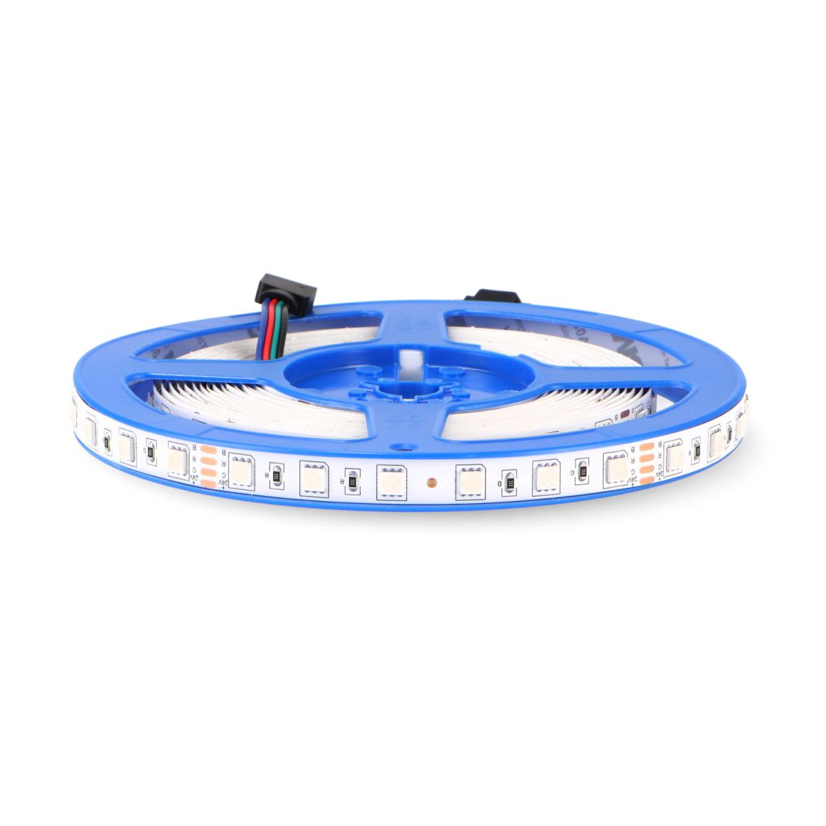 Tira LED 24V DC SMD5050 Videny IP20 RGB 14W/m - 5 Metros