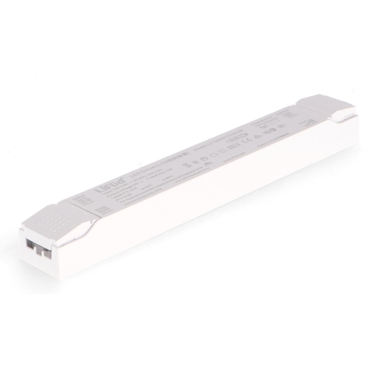 Fuente de Alimentación Led Lifud Dimable Dali/Push DT8 75W 24Vdc