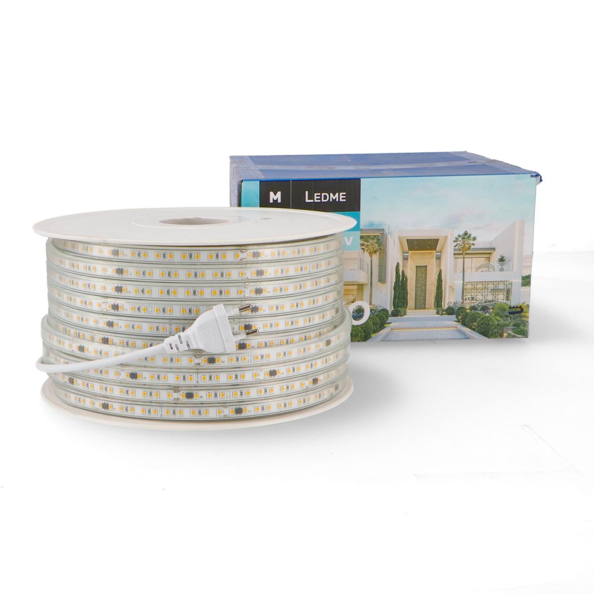 Tira de Led 220Vac Smd2835 Como 12W/m - 50 Metros