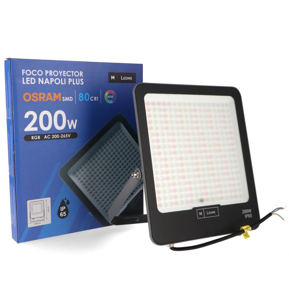 Foco Proyector Led Napoli Plus 200W RGB