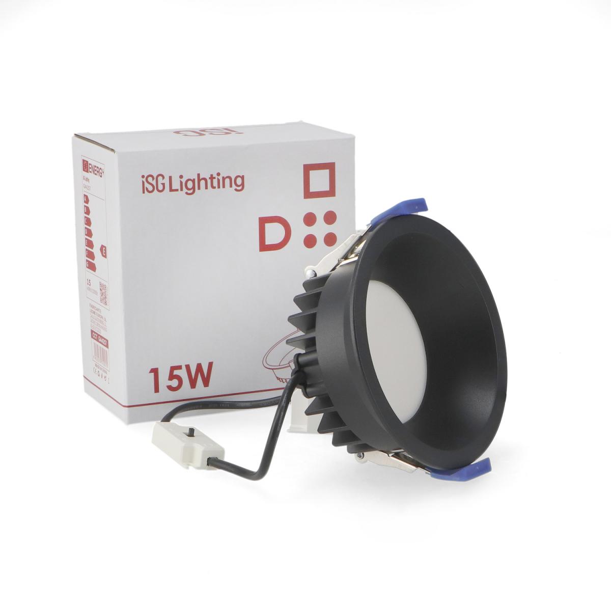 Downlight LED Luxtar Black 15W