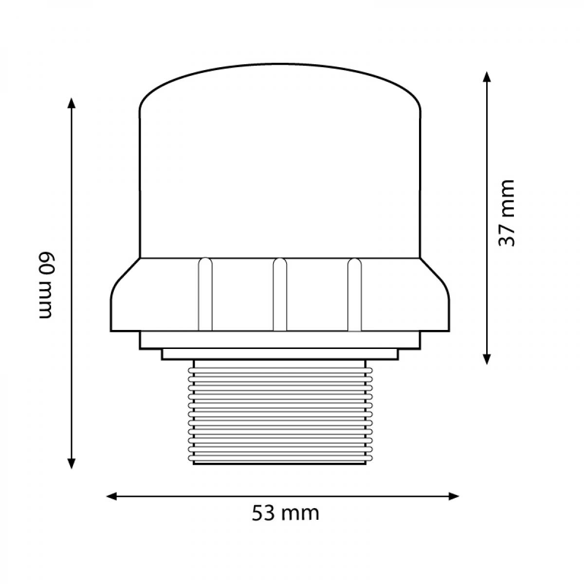 Sensor de Movimiento Radar IP65 para Campana LED Serie A