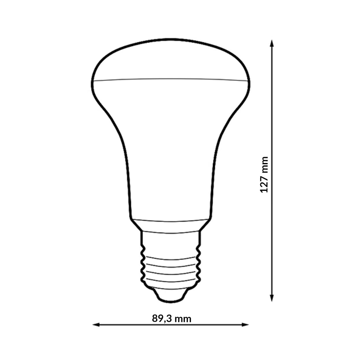 Bombilla LED E27 R90 15W