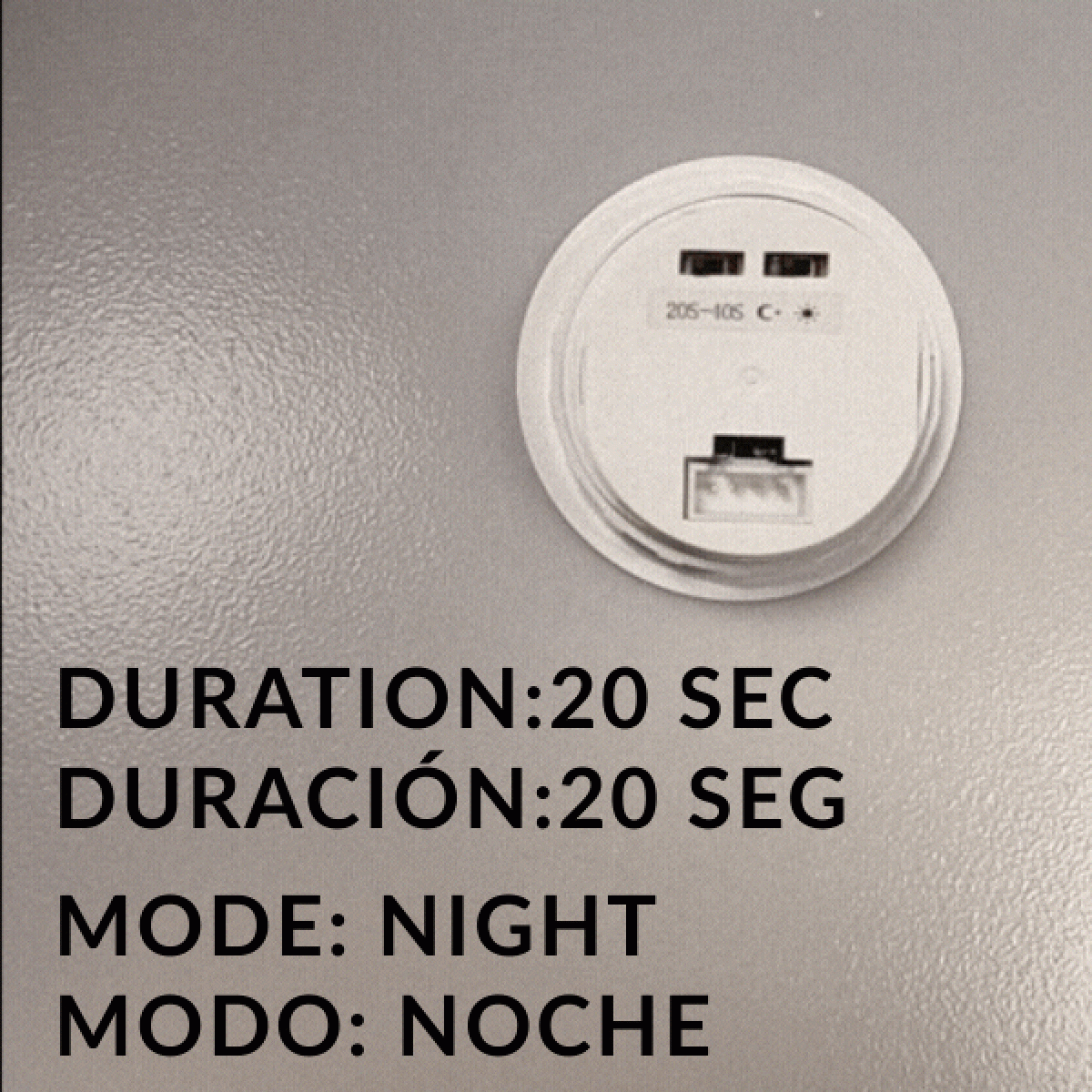 Plafón Sensor Movimiento Nantes