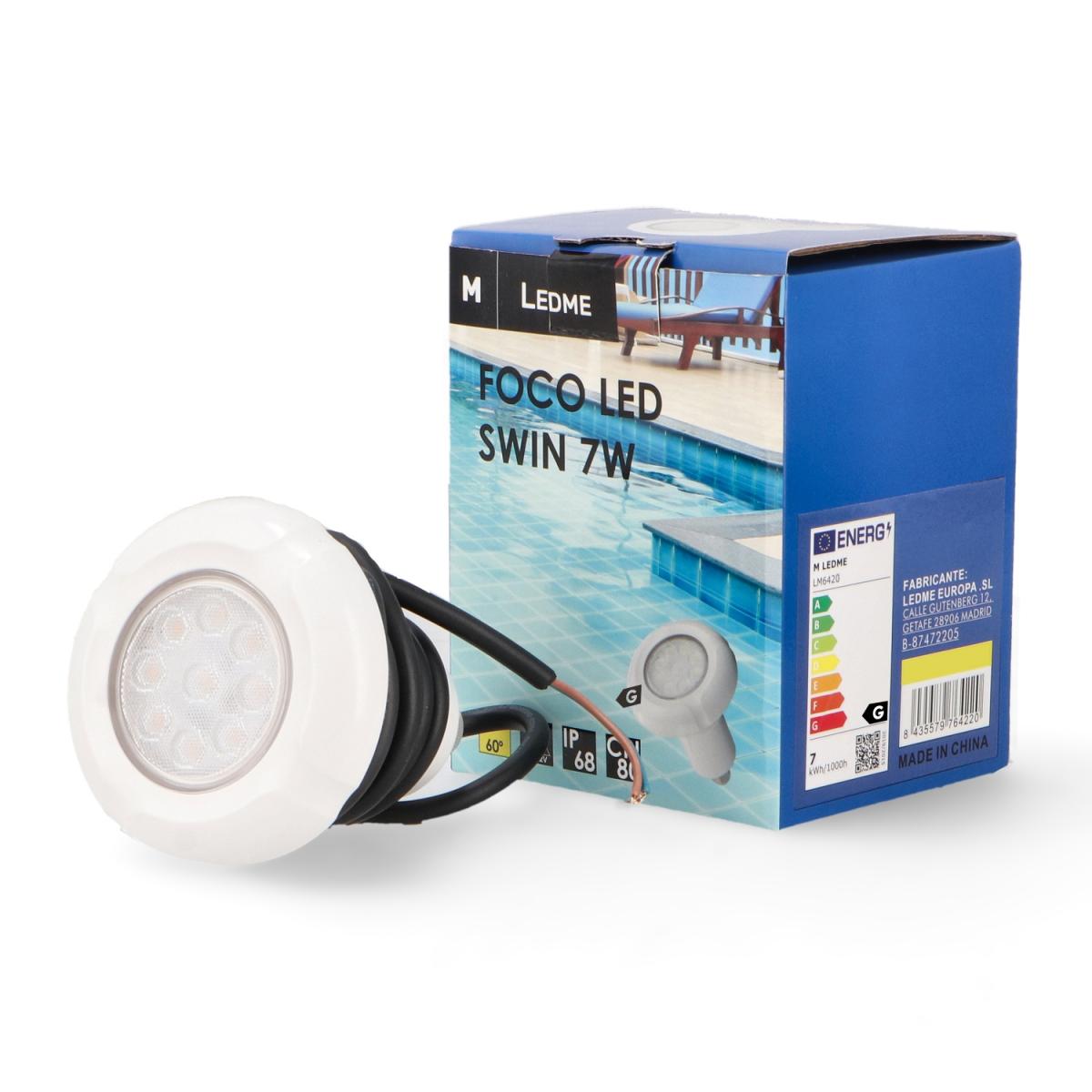 Foco LED Swin 7W para Piscina RGBW