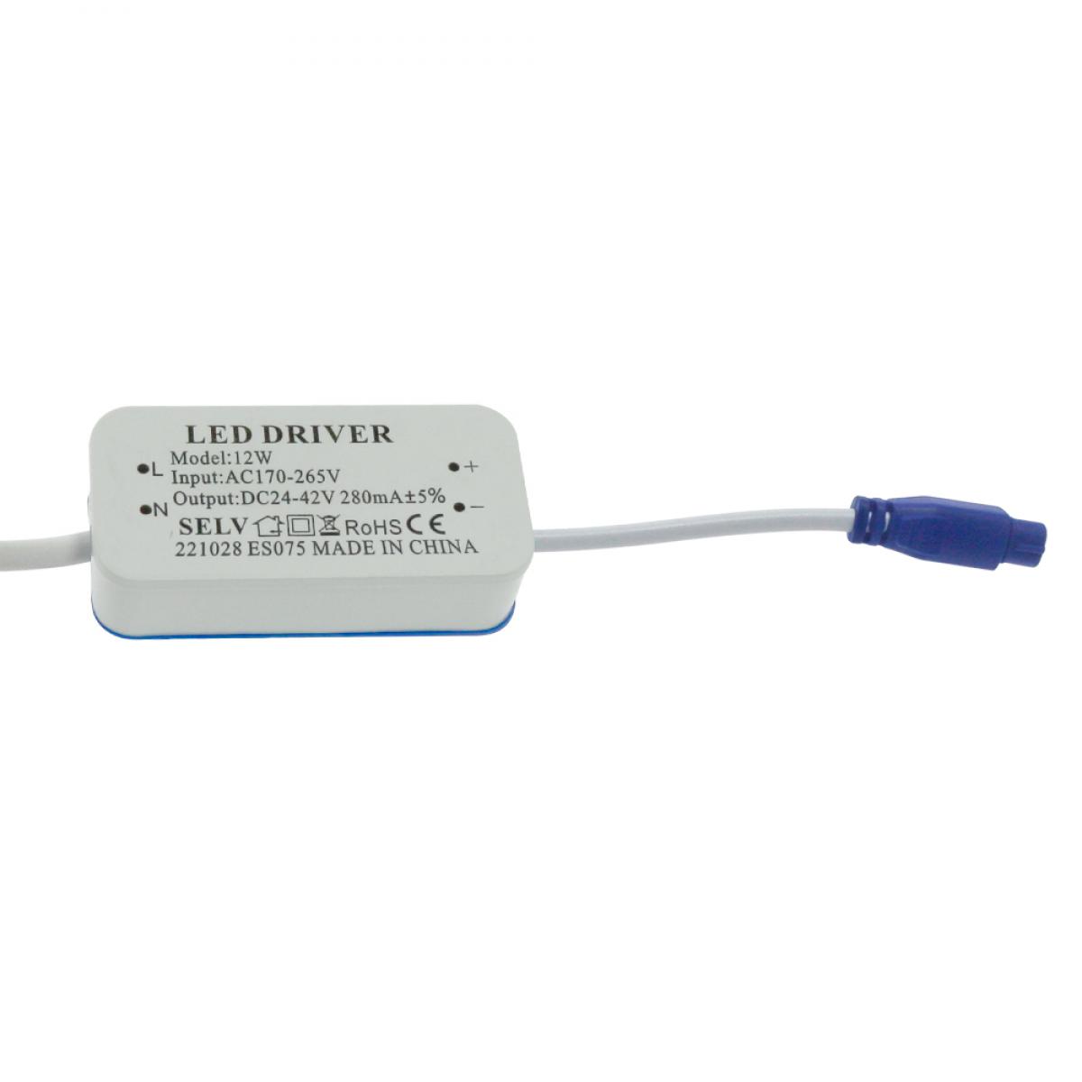 Driver Downlight Panel Led 12W