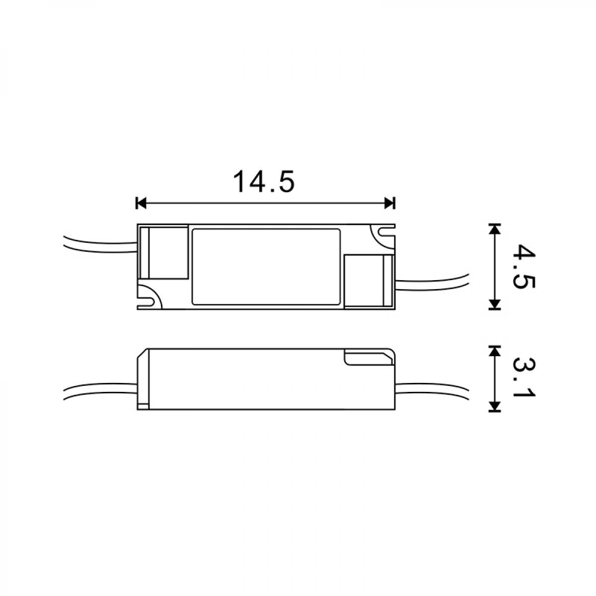 Driver para panel led de 60x60 60W