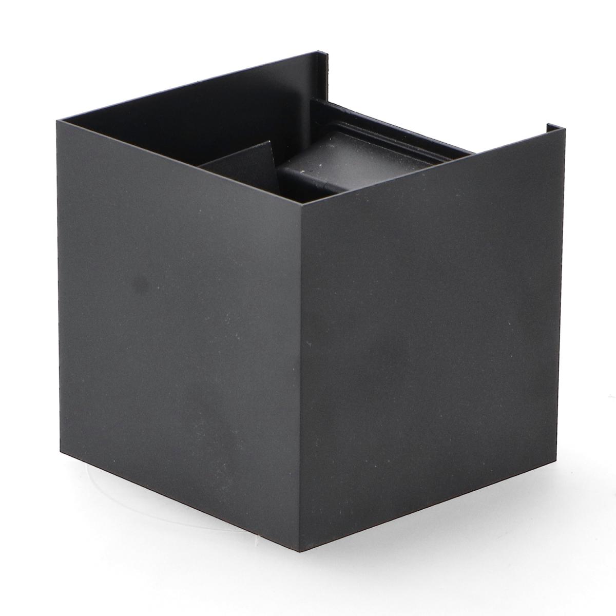 Aplique de Pared LED Black Cube 6W IP54