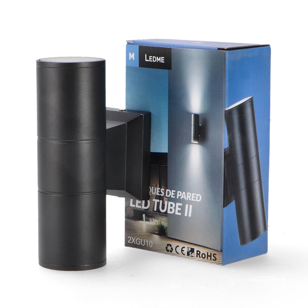 Aplique de pared Tube 2XGU10 IP54