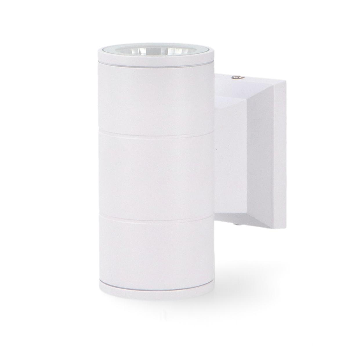 Aplique de pared LED Tube White 2X3W IP54