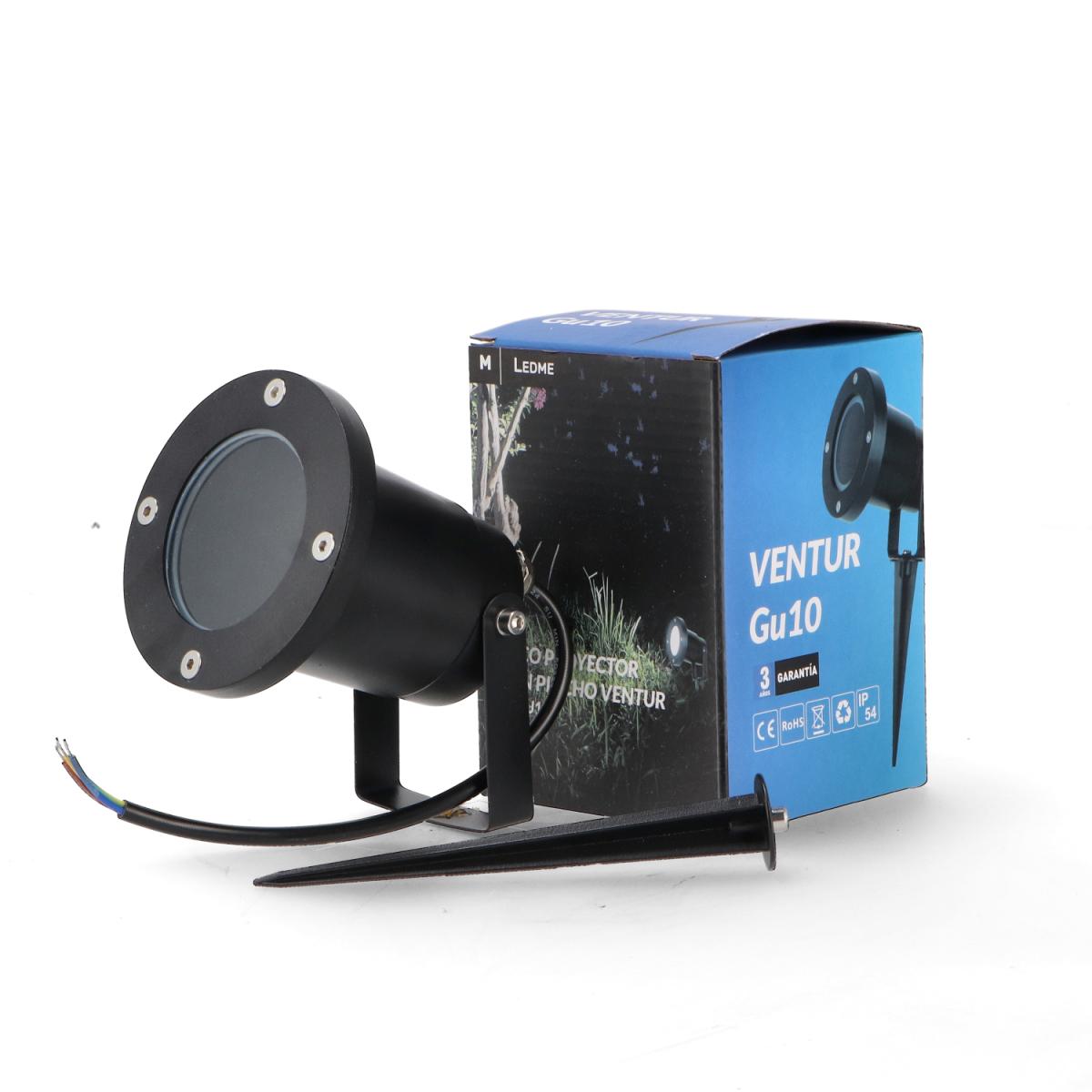 Foco proyector con Pincho Ventur para GU10