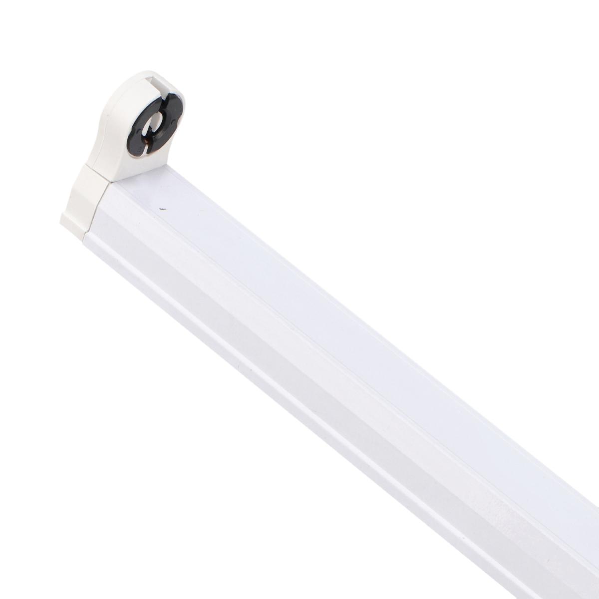 Soporte para tubo LED 1200 mm - Conexión un lado