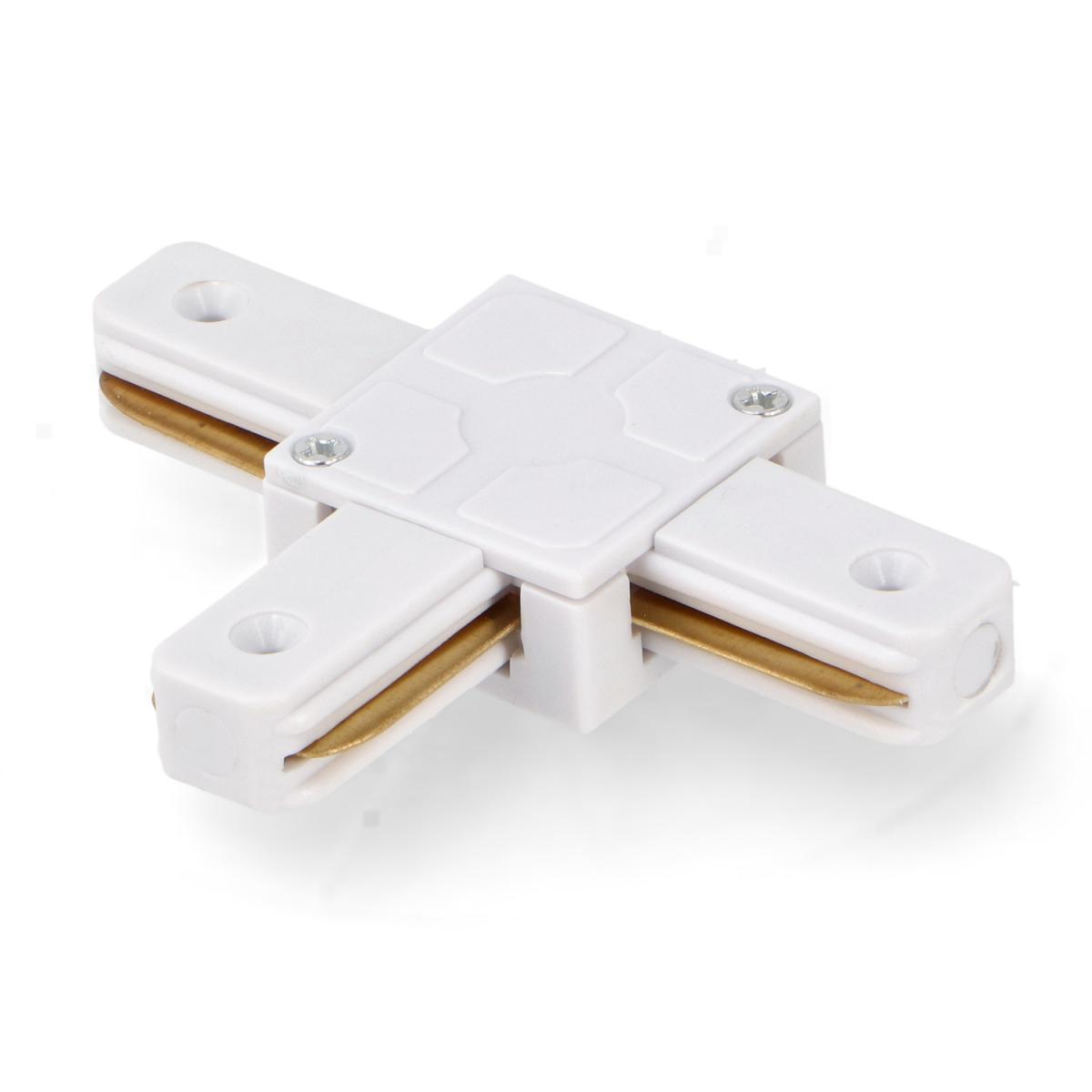 Conector tipo T para carril Monofásico