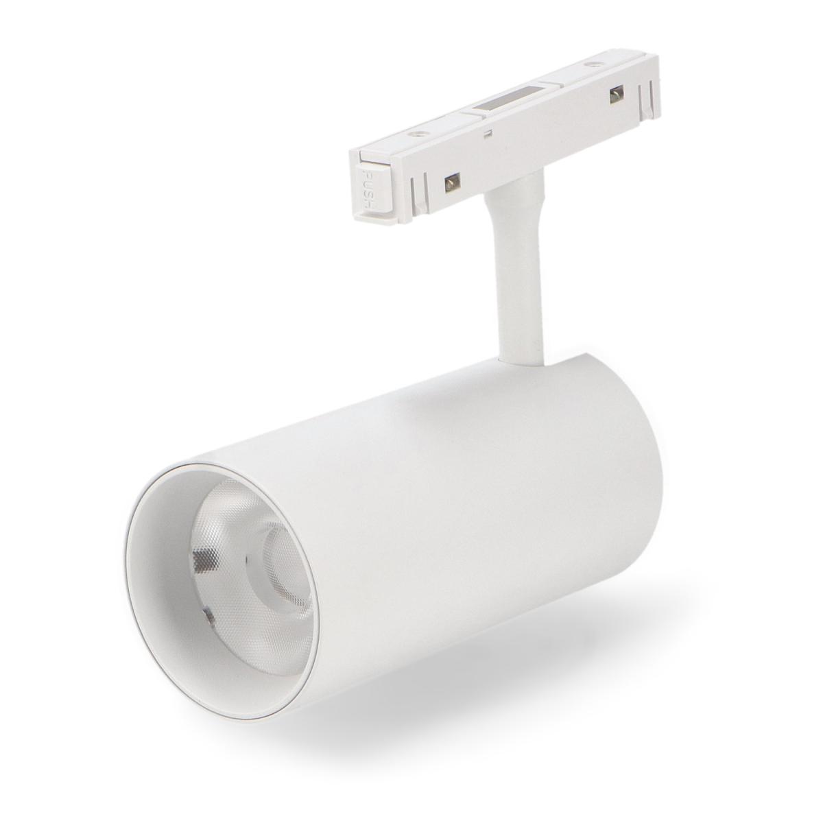 Foco LED Detail 20W para carril magnético Blanco 48V-16