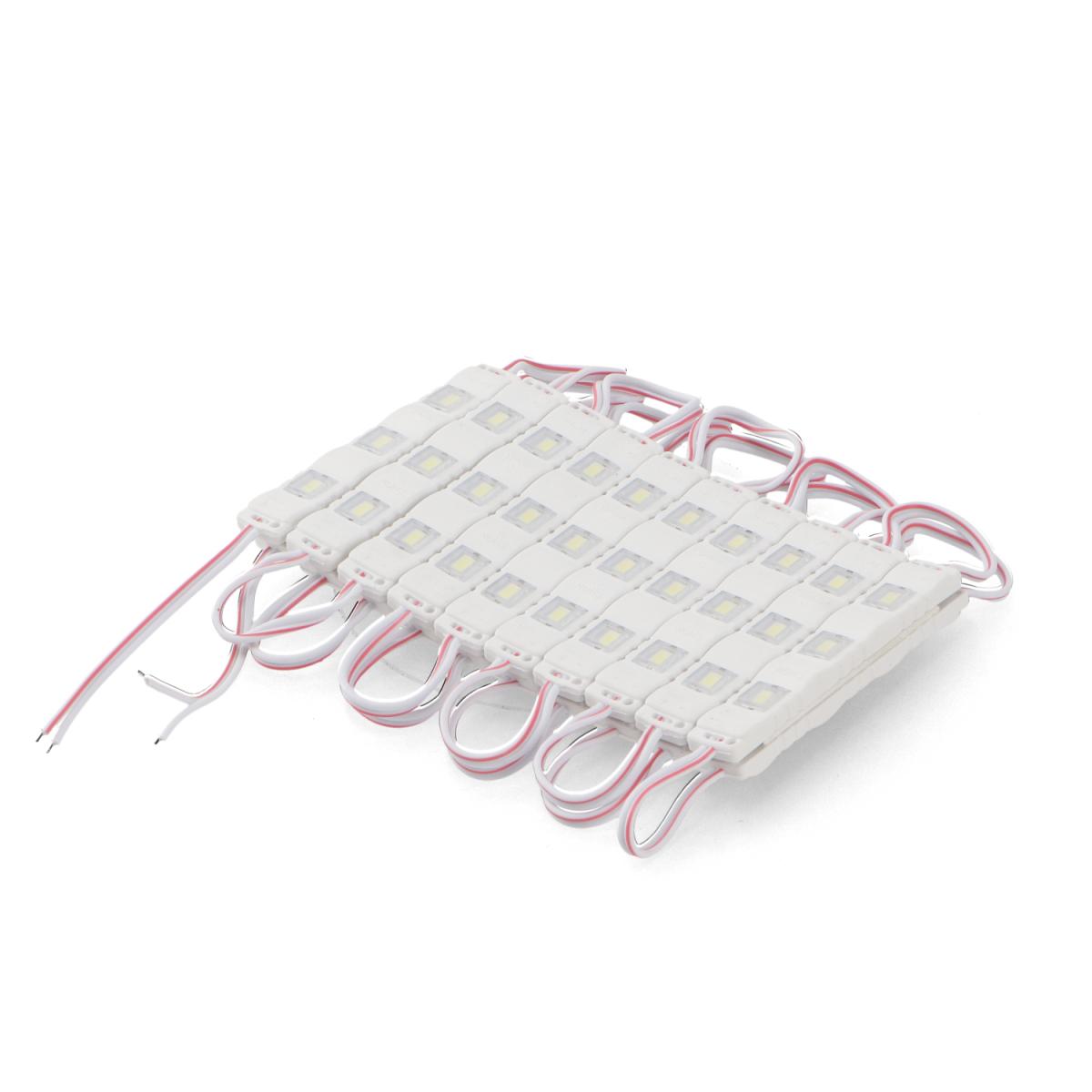 Cadena de 20 Módulos de 3 LED SMD 5730 12V 0.75W - DSC