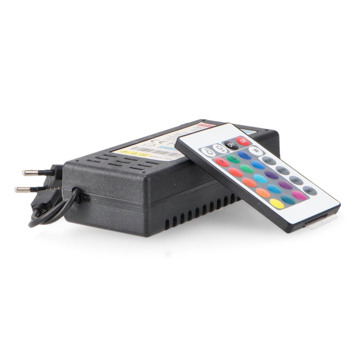 Adaptador de Corriente para tiras LED RGB 60W 12VDC