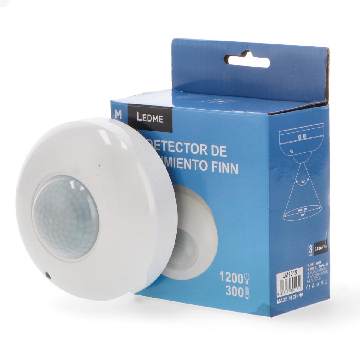 Detector de Movimiento Infrarrojo 360º Superficie