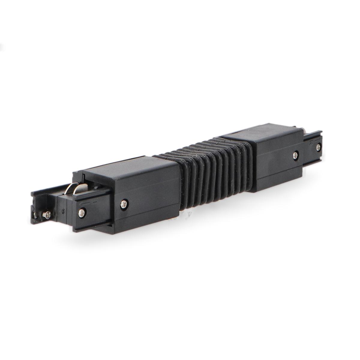 Conector Flexible Blanco para Carril Trifásico