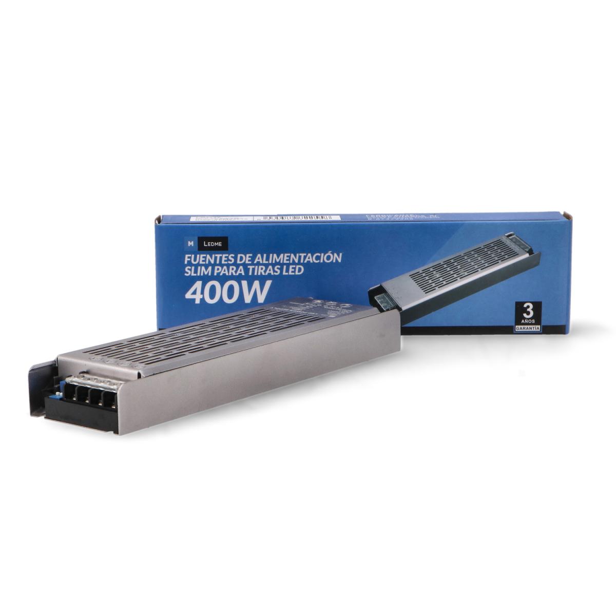 Fuentes de alimentación Slim para tiras LED 400W 12VDC