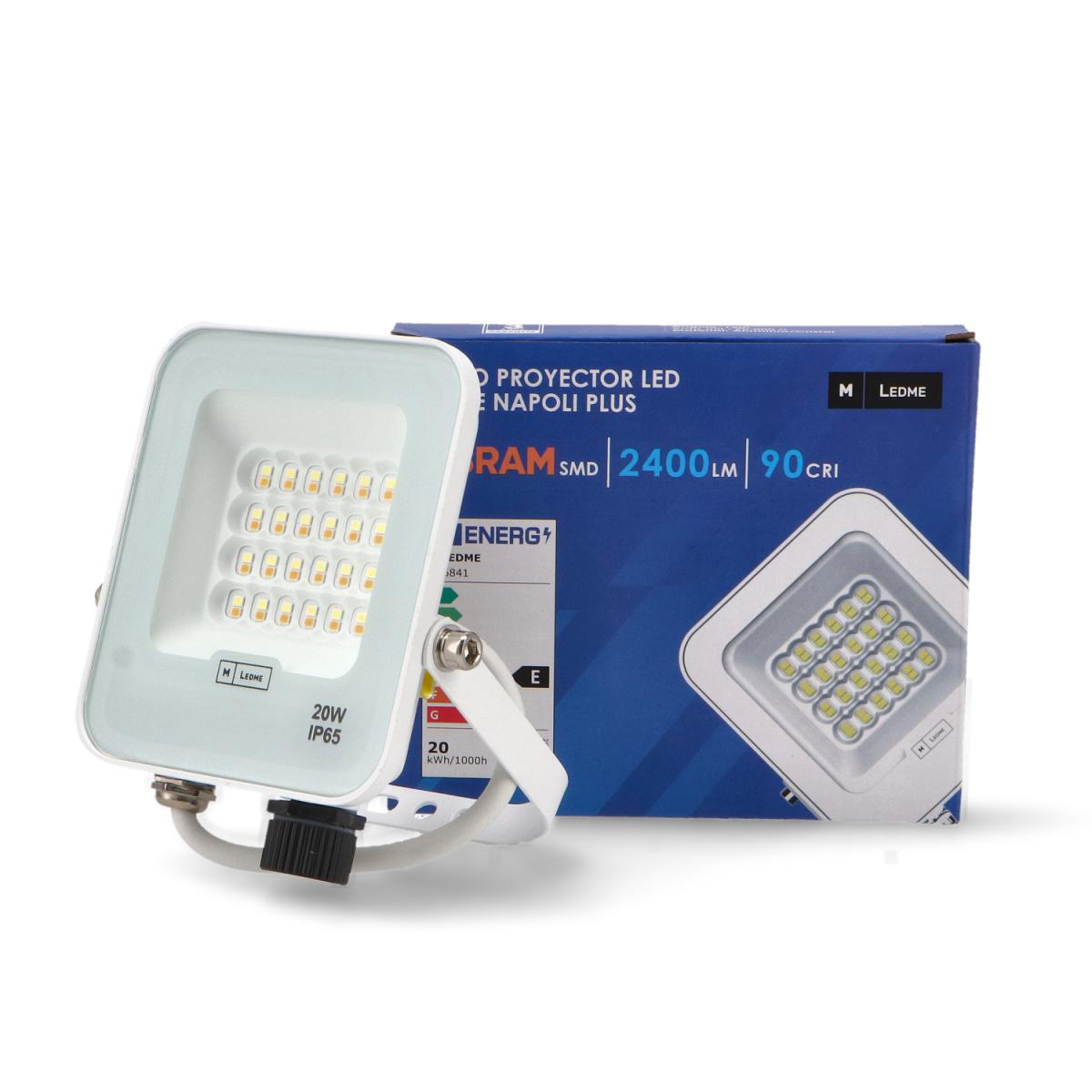 Foco Proyector Led Napoli Plus White 20W CCT