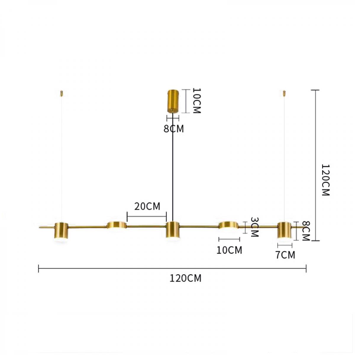 Lámpara de techo Sixng 30W
