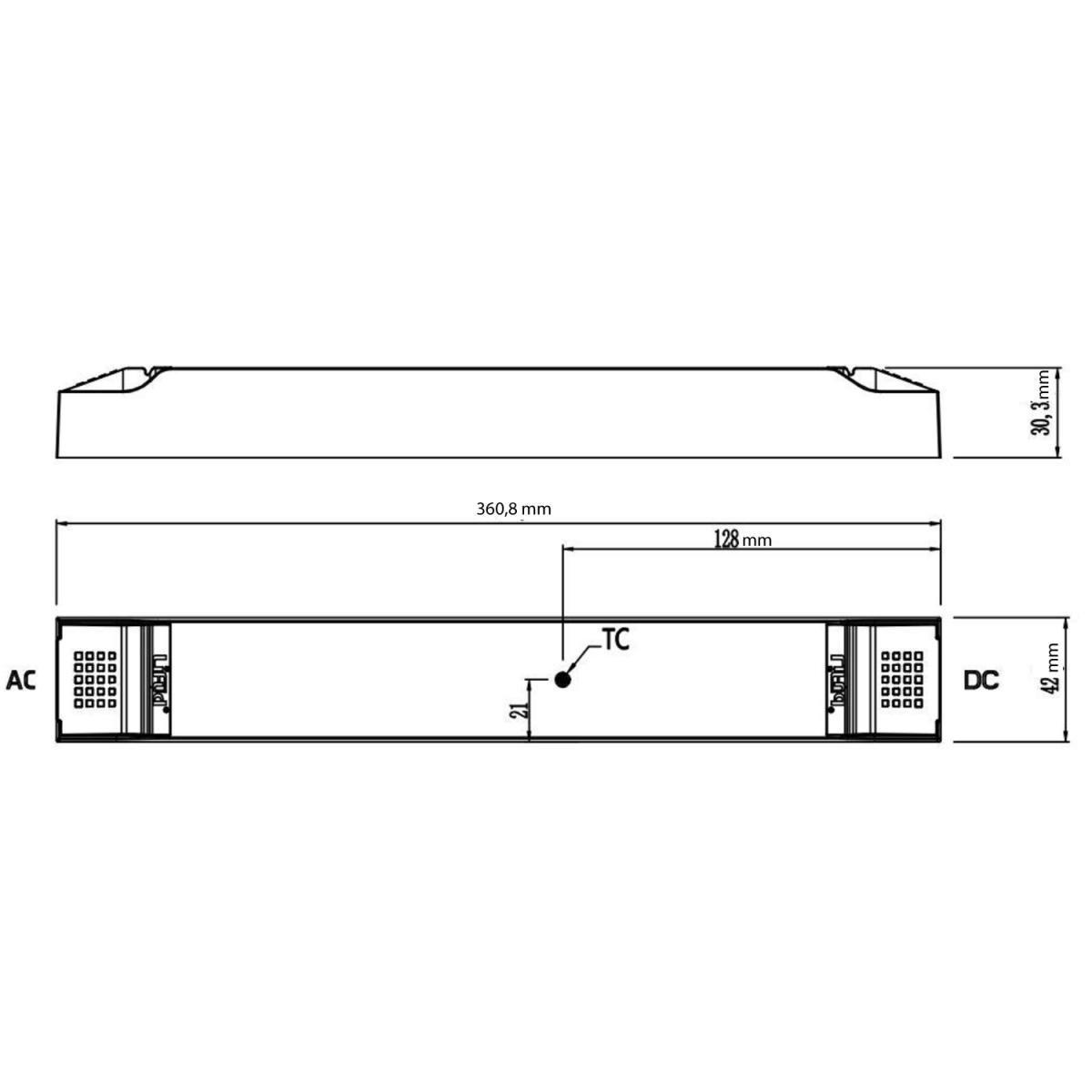 Fuente de Alimentación Led Lifud Dimable 0-10V 150W 24Vdc
